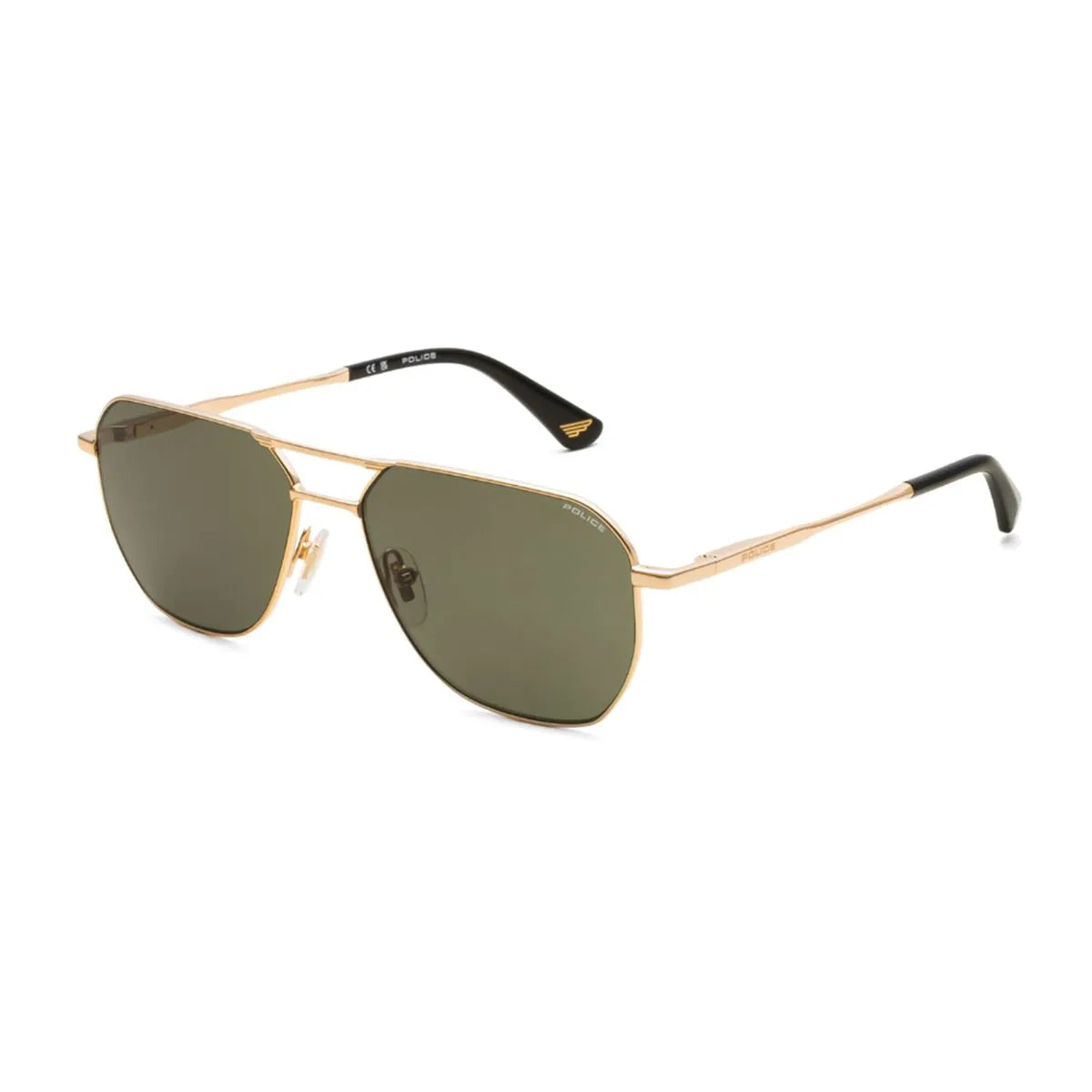 Stylish Police SPLW01K 0300 aviator sunglasses at Optorium