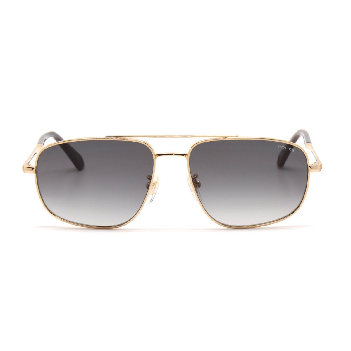 Stylish Police SPL344 90LP aviator sunglasses for men with UV protection, lightweight design at Optorium"