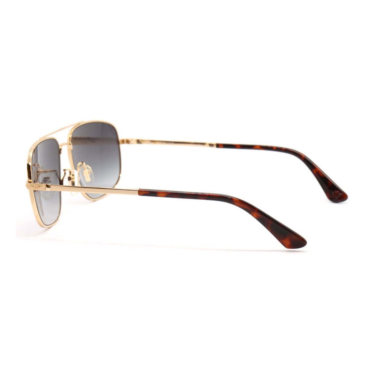 "Men's Police SPL344 90LP aviator sunglasses with UV protection, sleek and lightweight, available at Optorium"