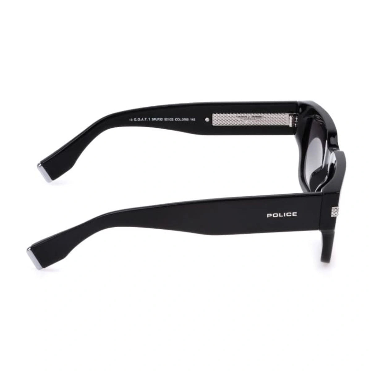 Authentic Police SPLP32K black frame sunglasses with UV lenses