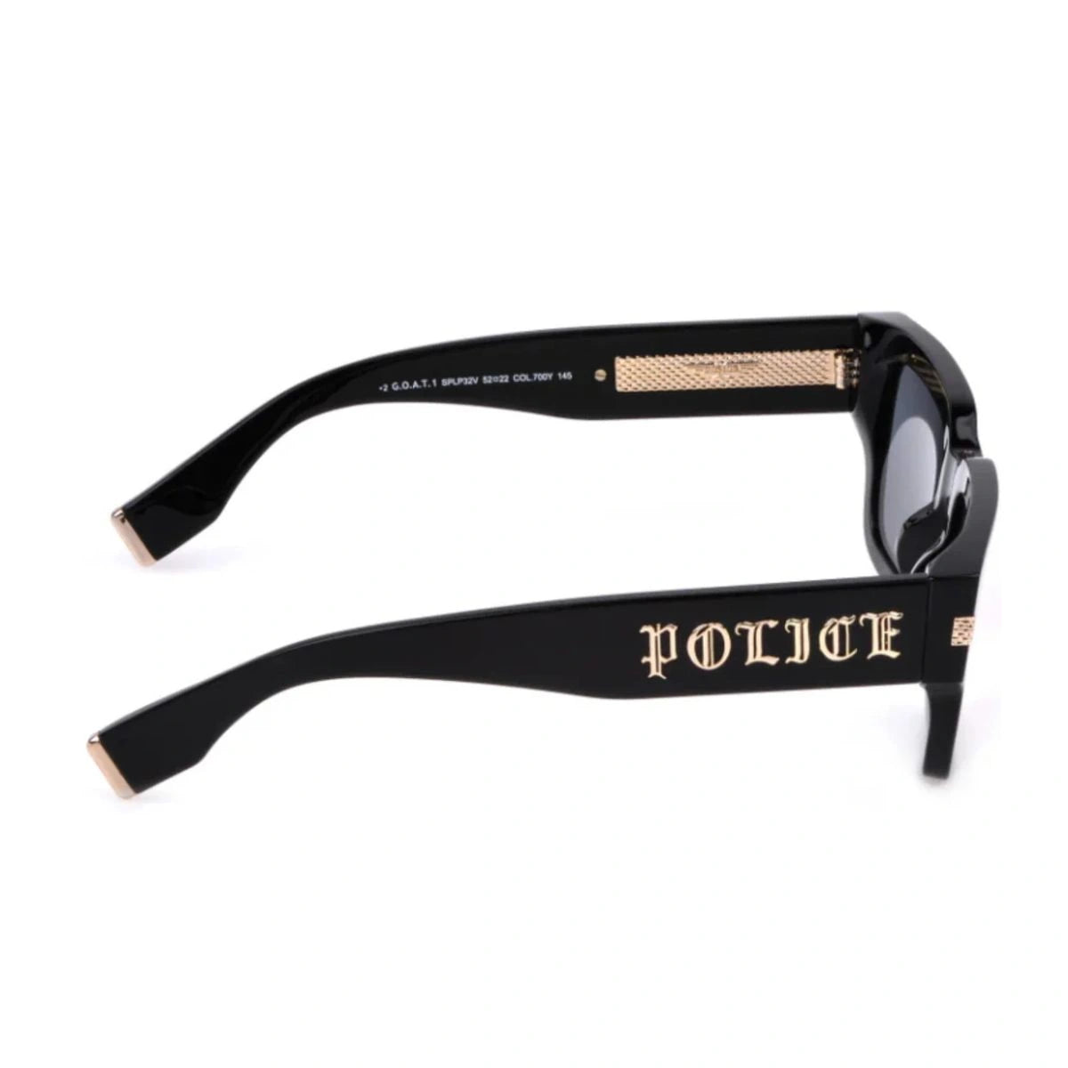 Authentic Police SPLP32K designer sunglasses black full rim frame