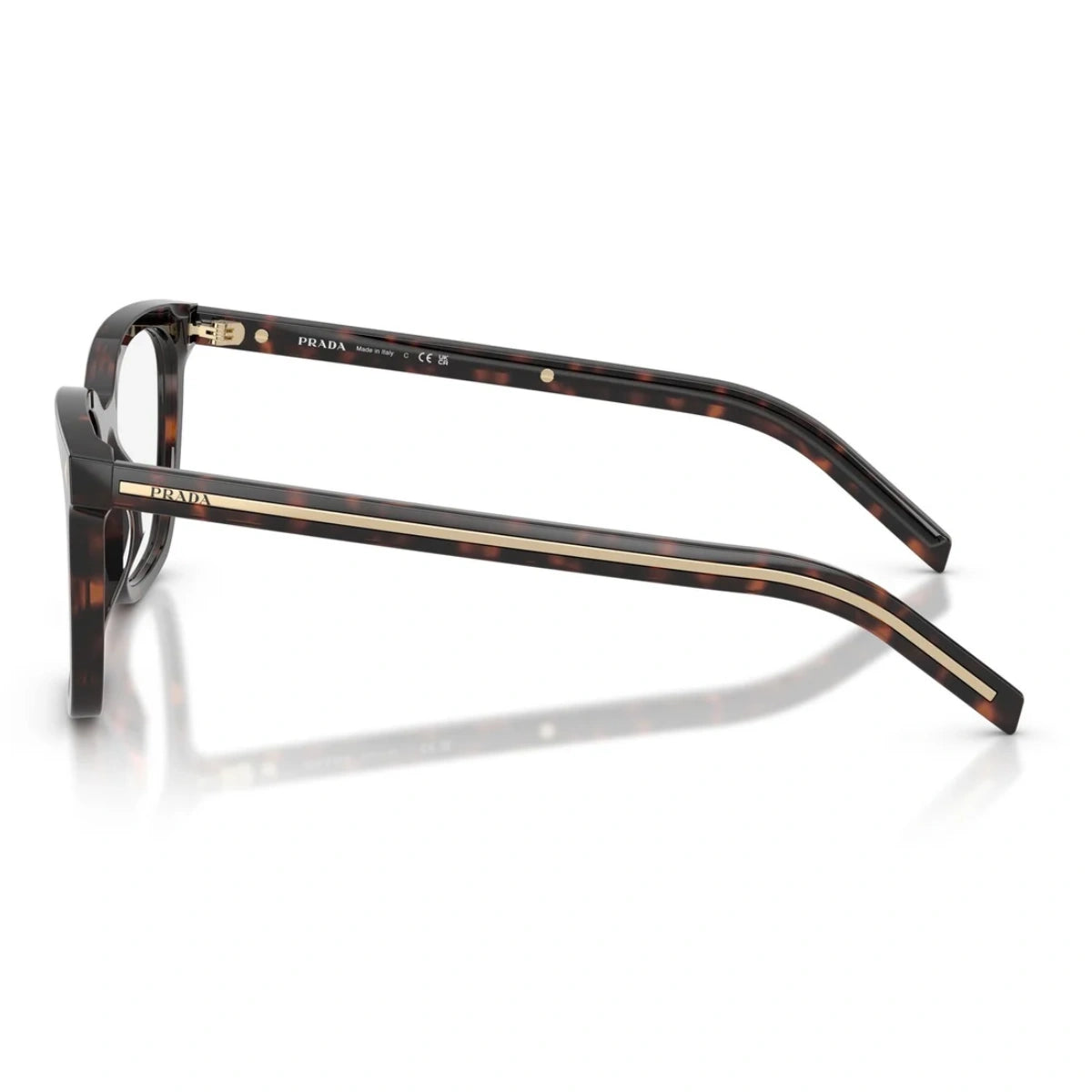 Stylish Prada VPR B11 17N-1O1 Havana optical frame for men at Optorium India