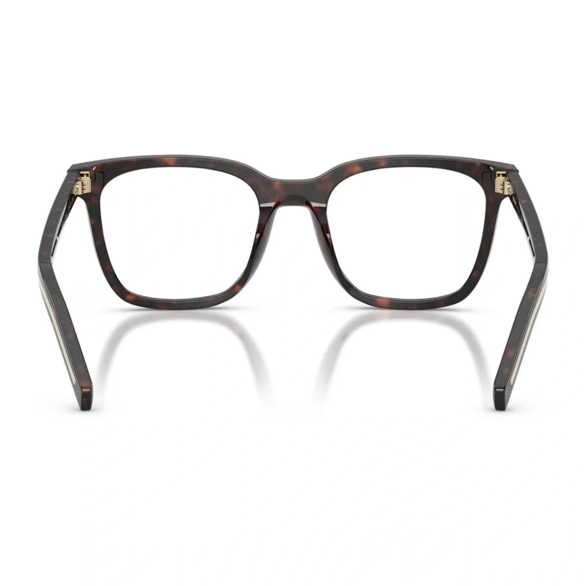 Luxury Prada men's Havana full-frame designer eyeglasses at Optorium India