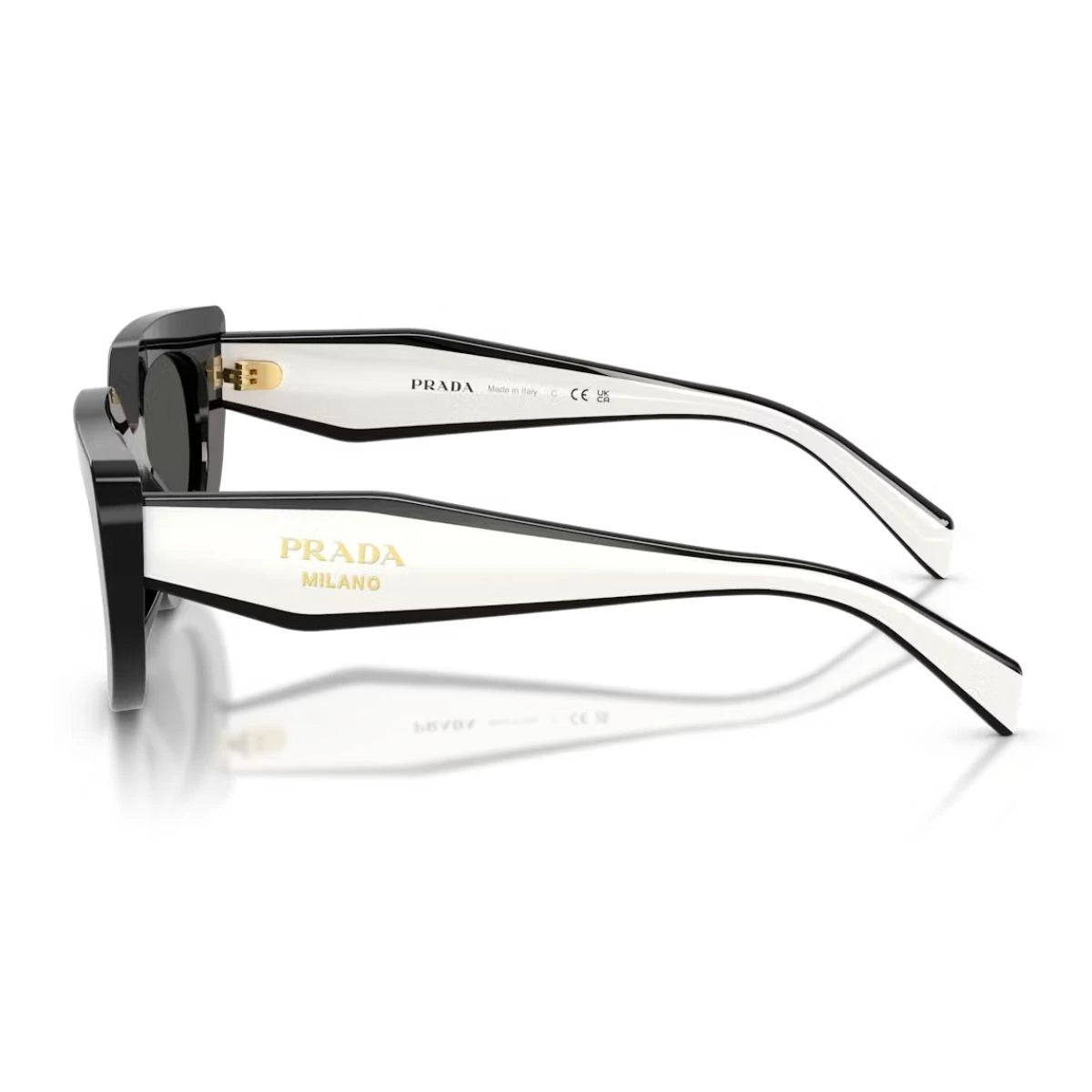 Prada women sunglasses SPR D02 20G-08Z stylish oval frame at Optorium India