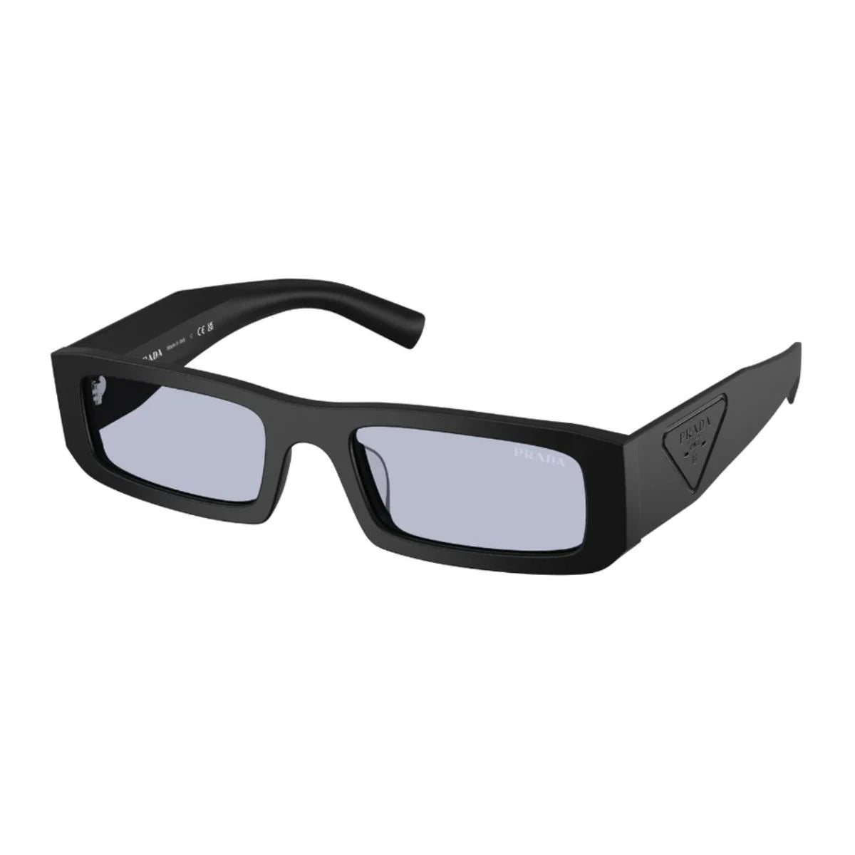 Prada men sunglasses SPR D09-D 1BO-30X matte black stylish Italian eyewear