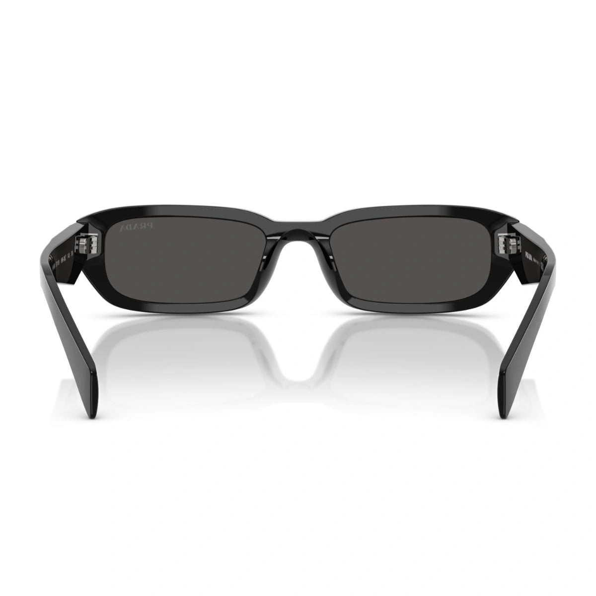 Luxury Prada sunglasses SPRB06 black frame grey lens
