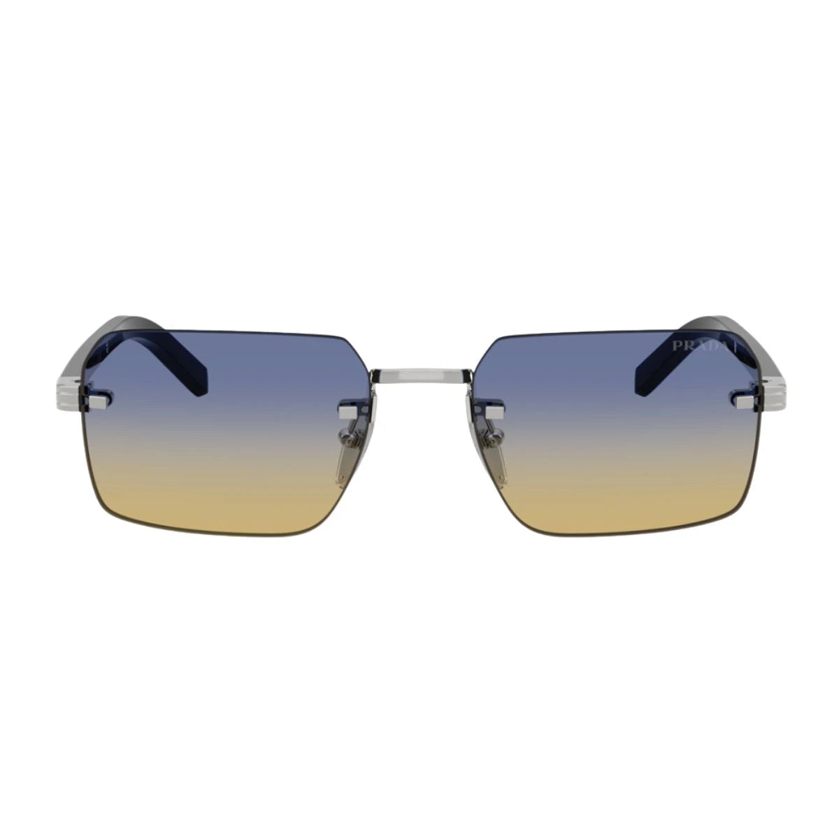 Branded Prada SPS D55 1 BC-50E rimless sunglasses at Optorium