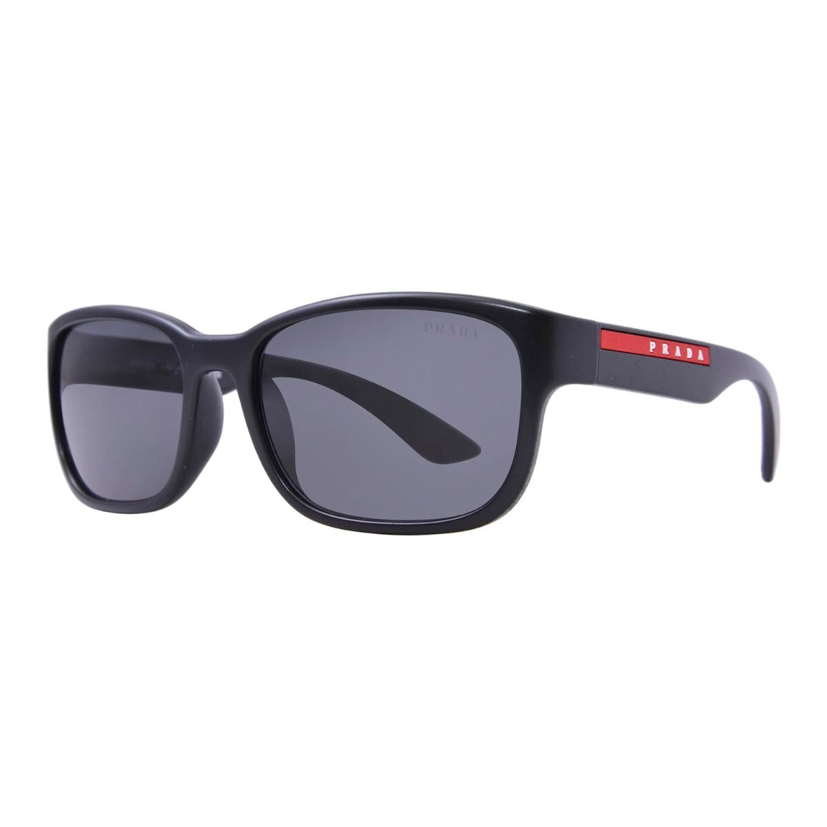 "Discover sophistication with Prada SpS05V 1BO-5S0 sunglasses, featuring a stylish square grey frame for men. Find the best sunglasses for men at Optorium."