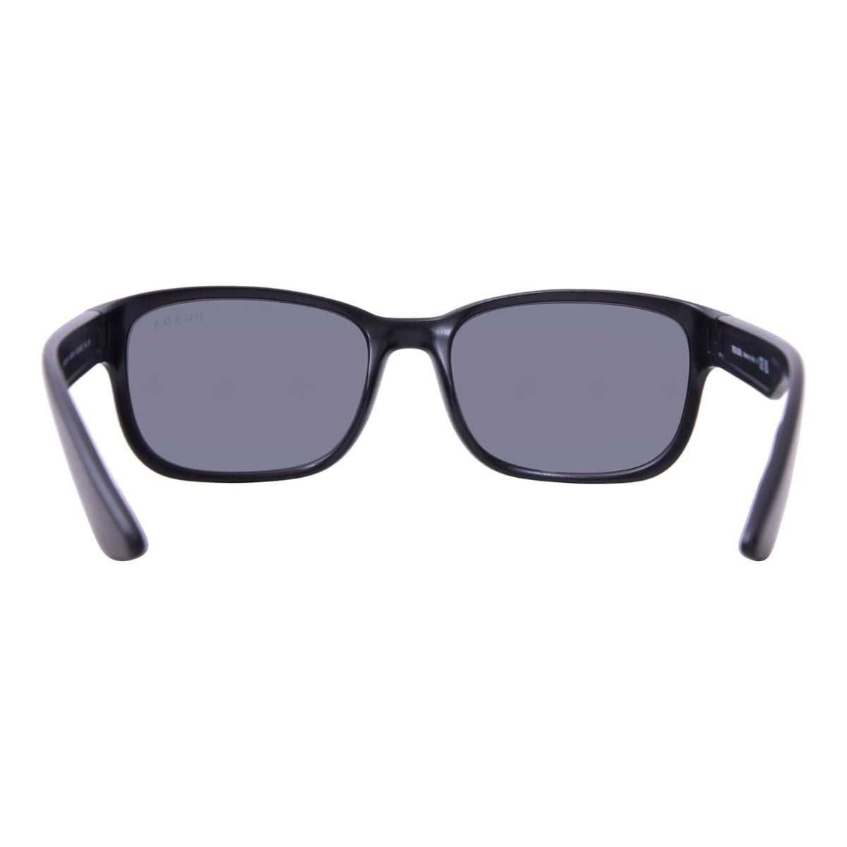 "Prada SpS05V 1BO-5S0 sunglasses offer men a stylish accessory with their square grey frame. Shop now at Optorium for the best sunglasses and elevate your style."