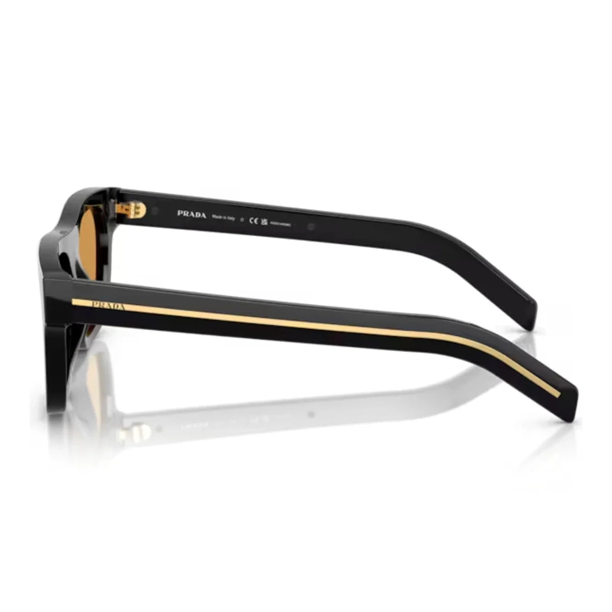 Black Prada Sunglasses SPR B12 16K-60F 3F-2F premium prada eyewear fashion for men