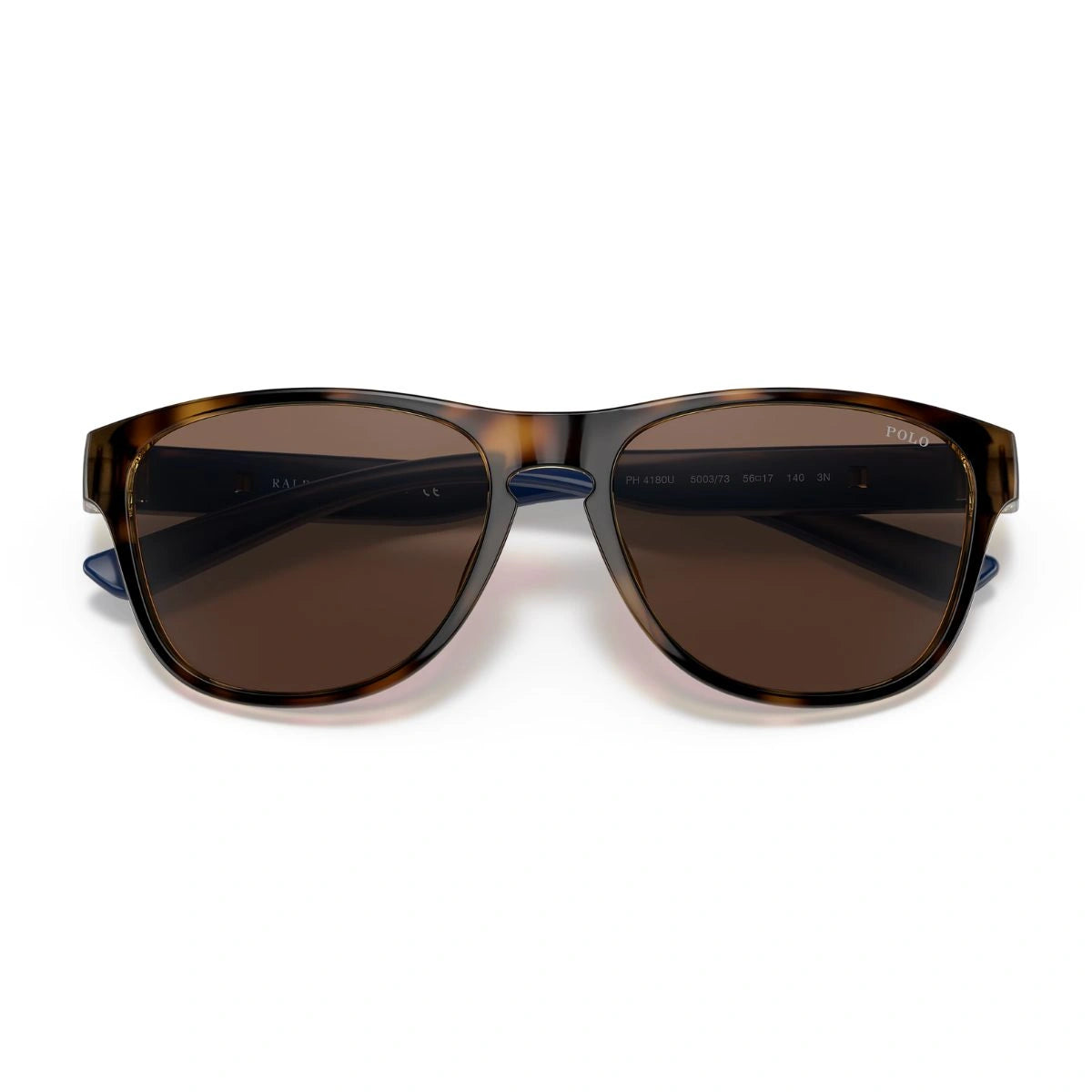 Trendy Polo Ralph Lauren PH4180U square goggles with brown lenses