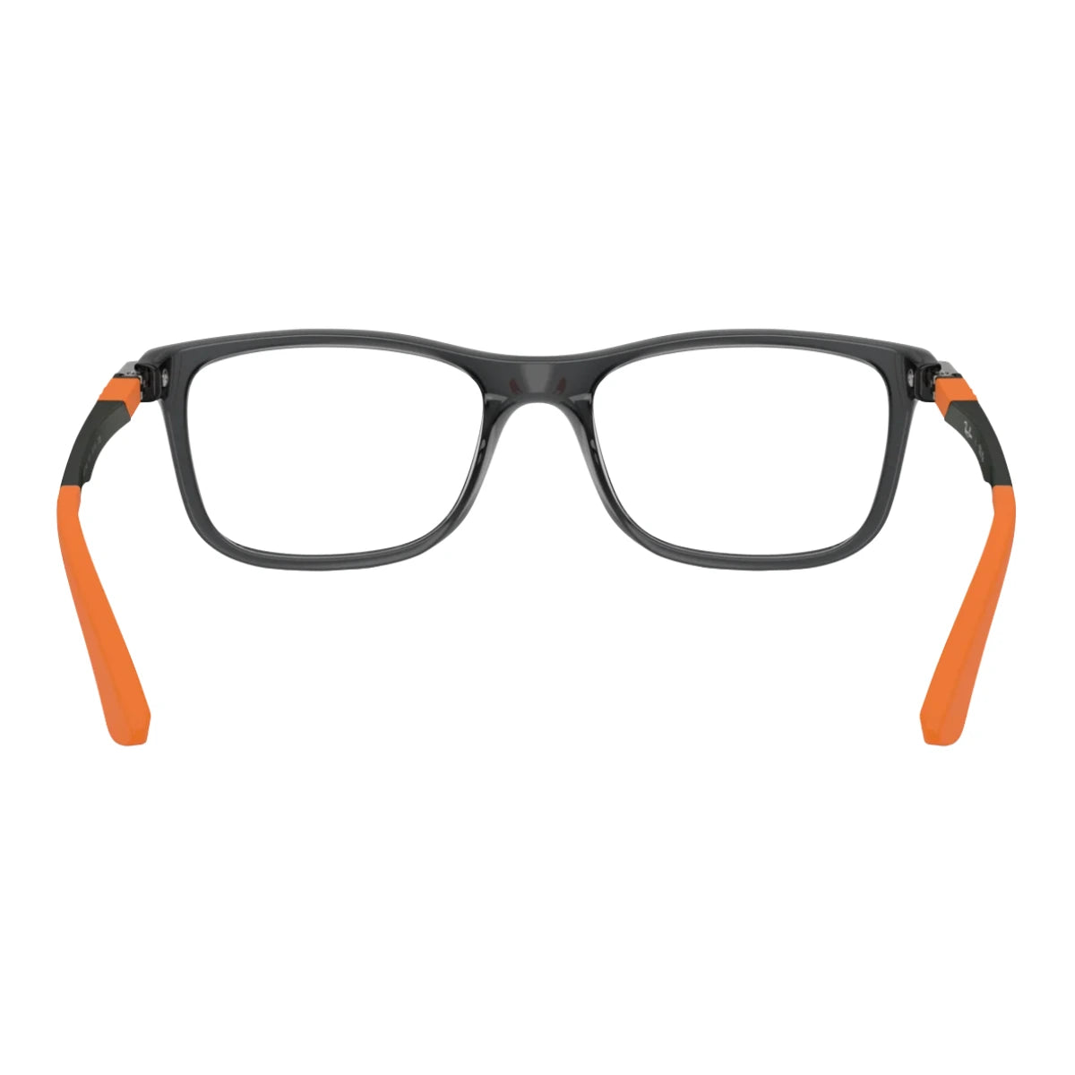 Stylish Ray-Ban kids Eyeglasses RB 1549 7503 featuring a transparent dark blue optical frame at Optorium India