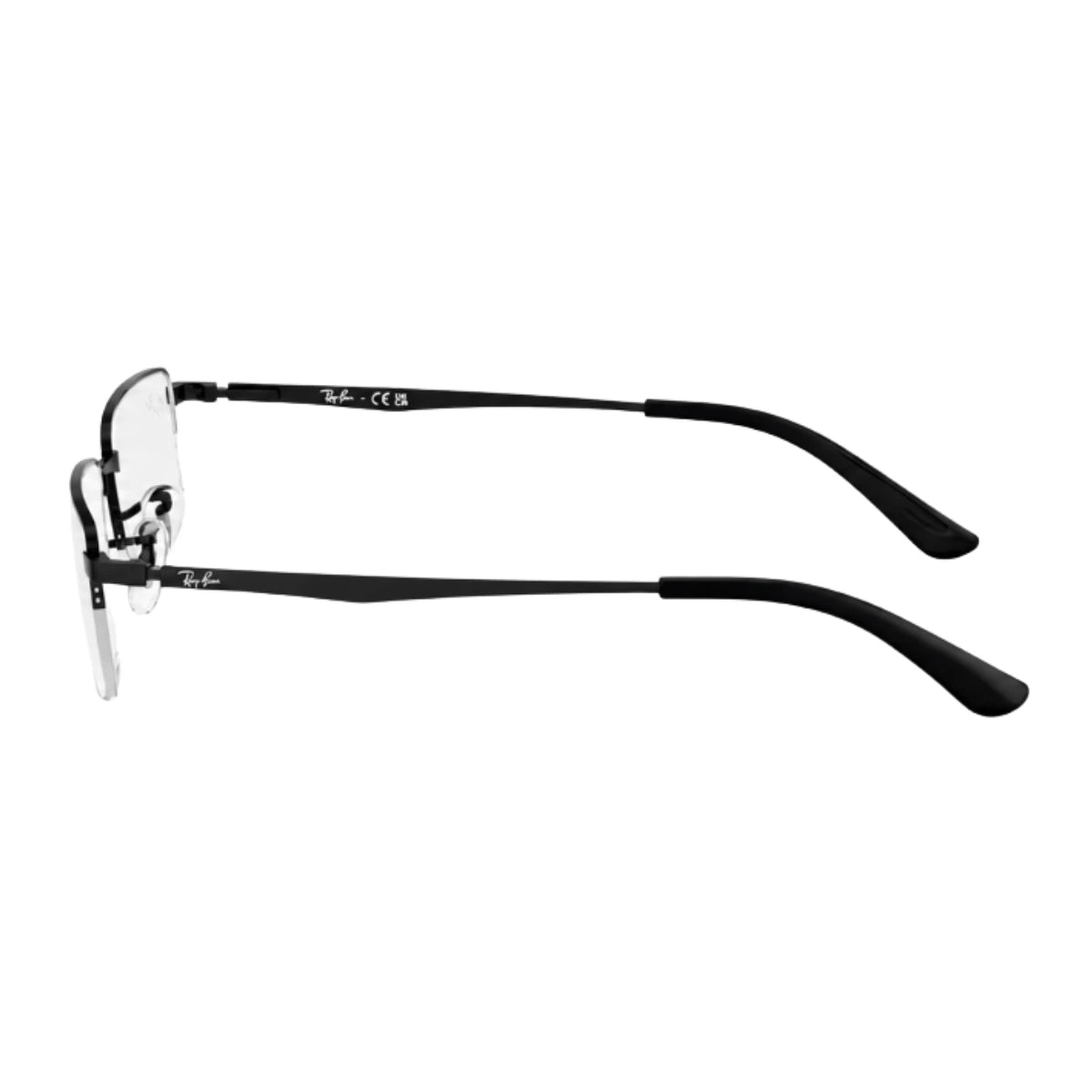 Ray-Ban black colour half rim eyeglasses for men and women RB 6561I 2509 online at Optorium India