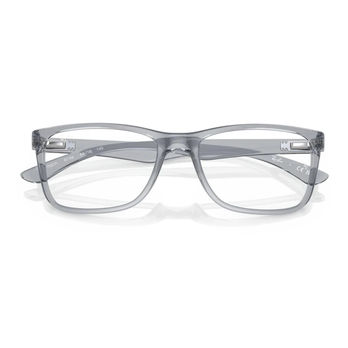 Branded Ray-Ban frame RB7027I grey full frame optical glasses at Optorium