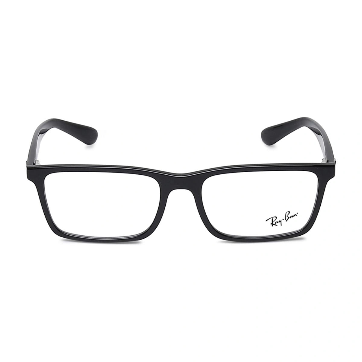 Ray-Ban RB7091I 2000 black acetate prescription glasses front view for men