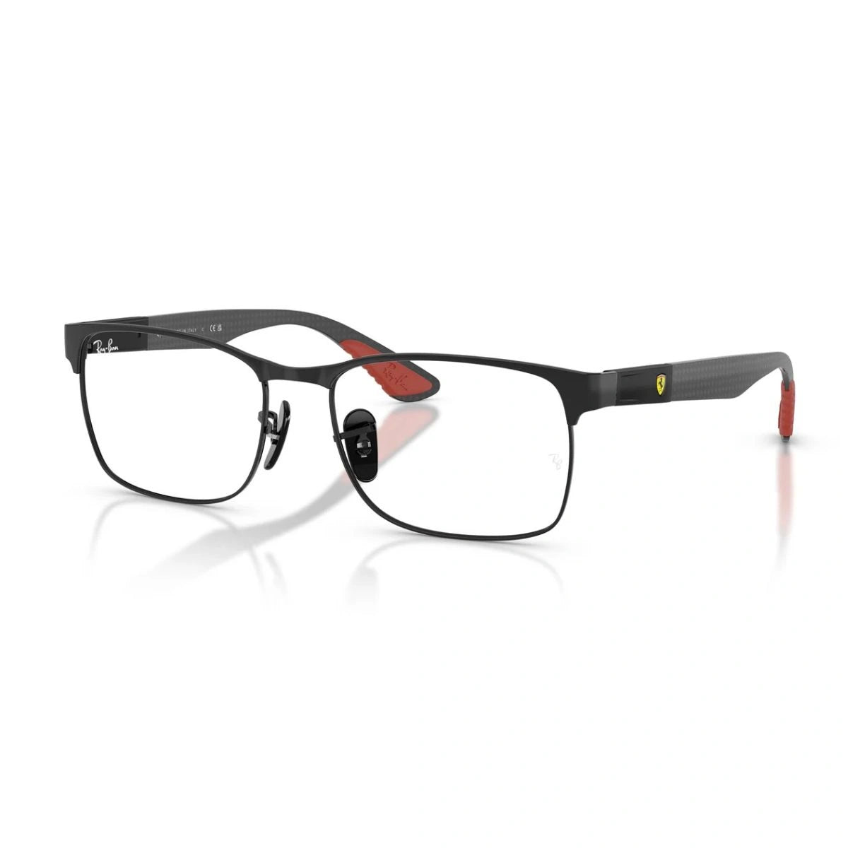 Authentic Ray-Ban RB8425-M F002 black full-rim prescription eyeglasses for men