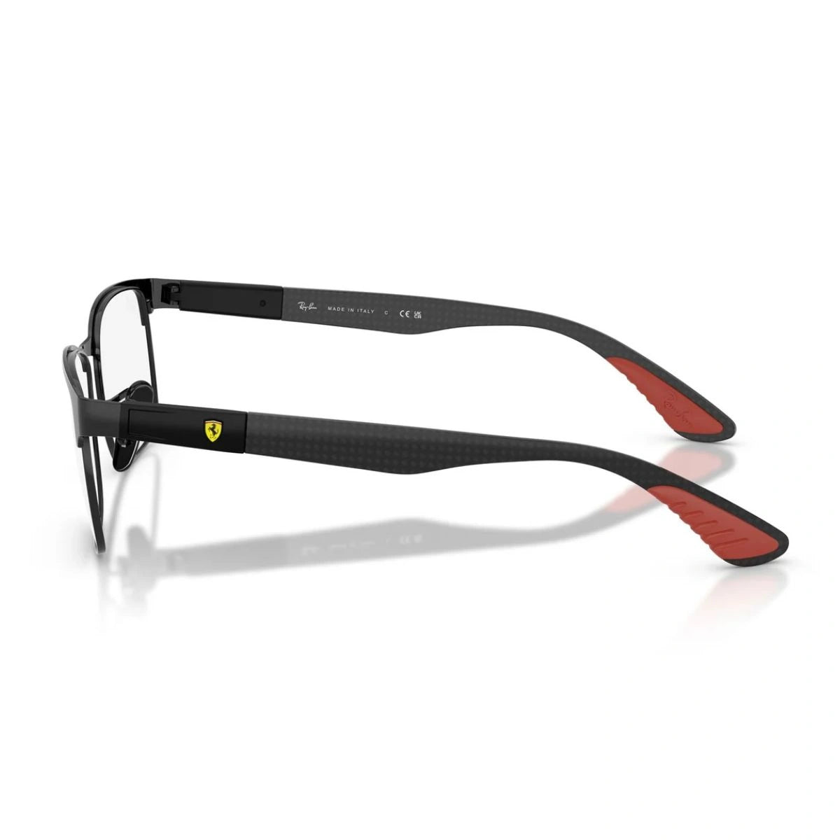 Ray-Ban RB8425-M F002 Ferrari logo black full-rim optical frame for men Optorium