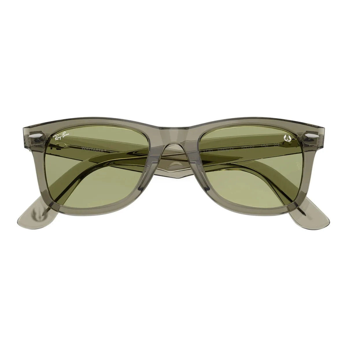 Ray-Ban eyewear RB 2140 6869/4E green colour Wayfarer sunglasses online in India, Optorium