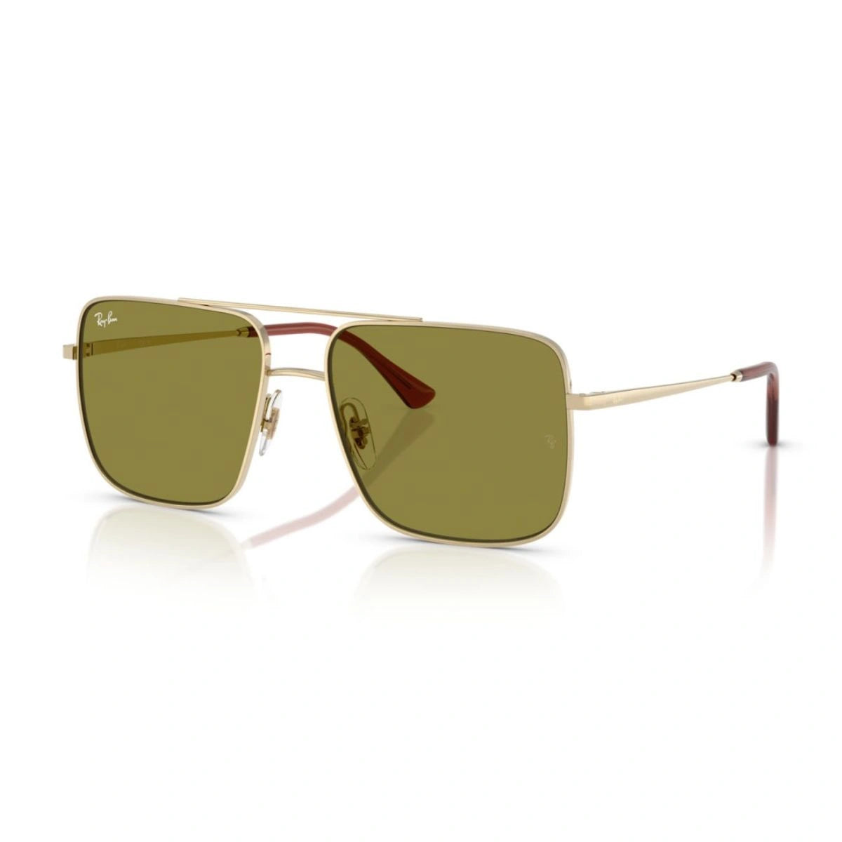Explore RB3758 9213/2 unisex double bridge shades in iconic Ray-Ban style