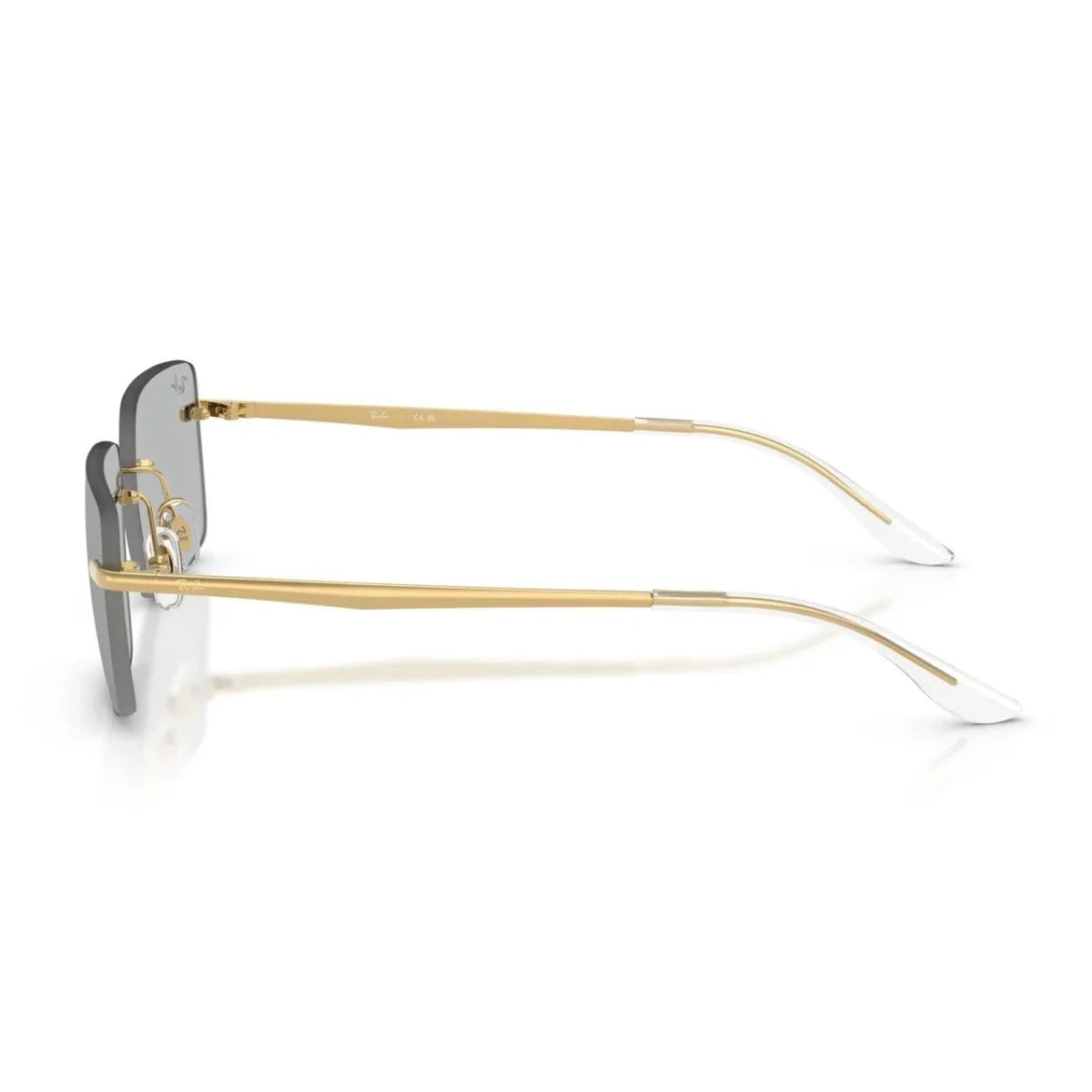 Modern Ray-Ban RB3786I 001/87 grey lens sunglasses with metal frame
