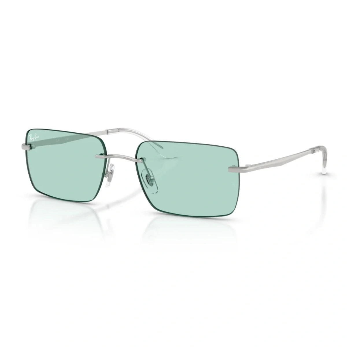 Ray-Ban women's shades RB 3786I 003/65 with light blue UV protection lenses at Optorium