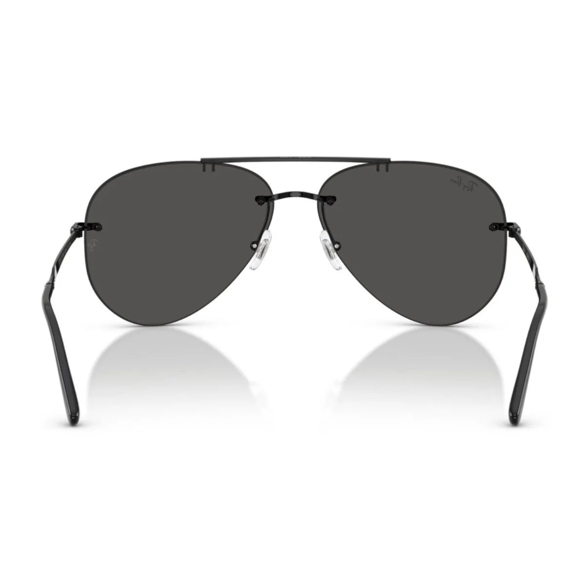 RB3791 002/87 unisex sunglasses with rimless design and grey UV lenses