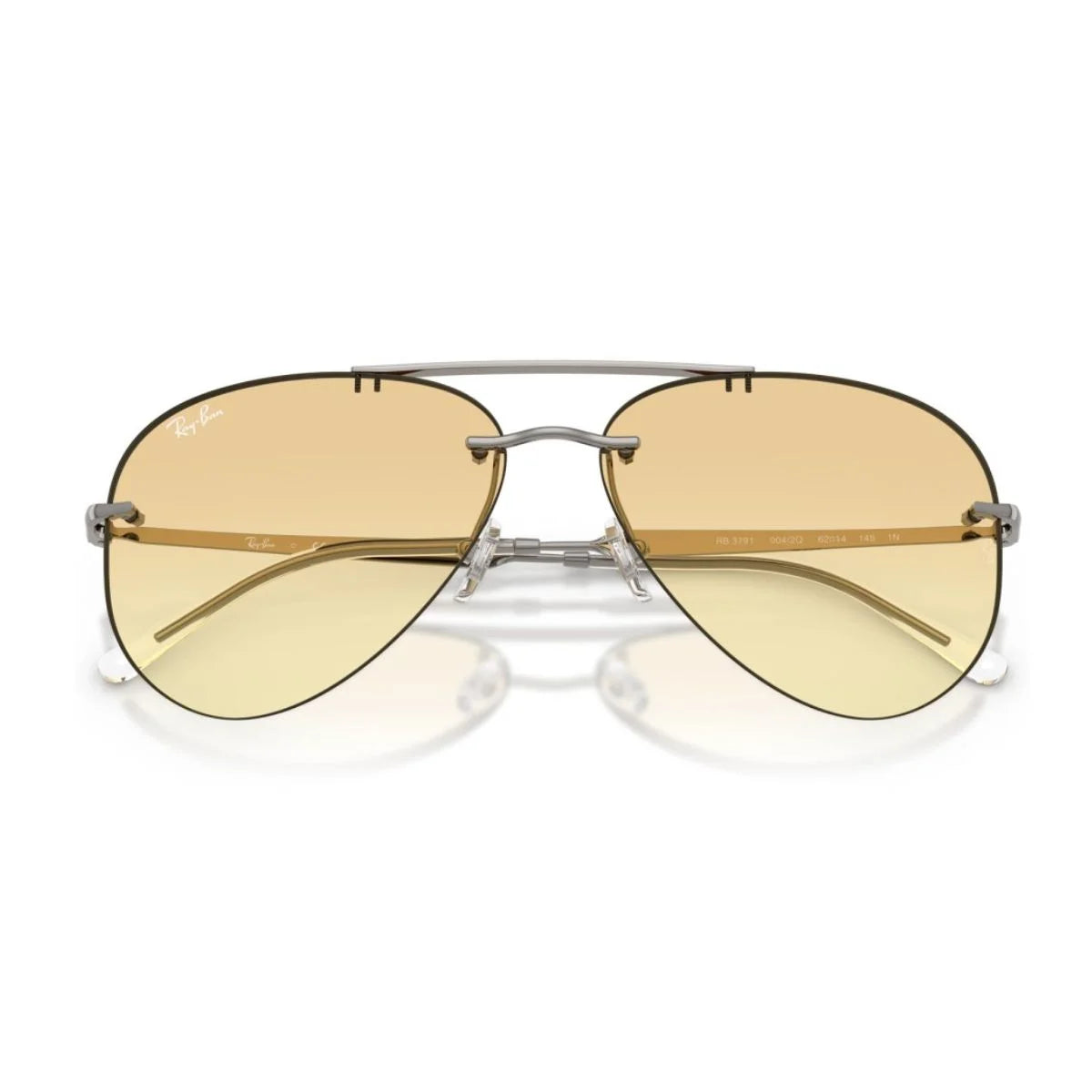 Premium Ray-Ban RB3791 004/2Q aviator sunglasses with yellow lenses online
