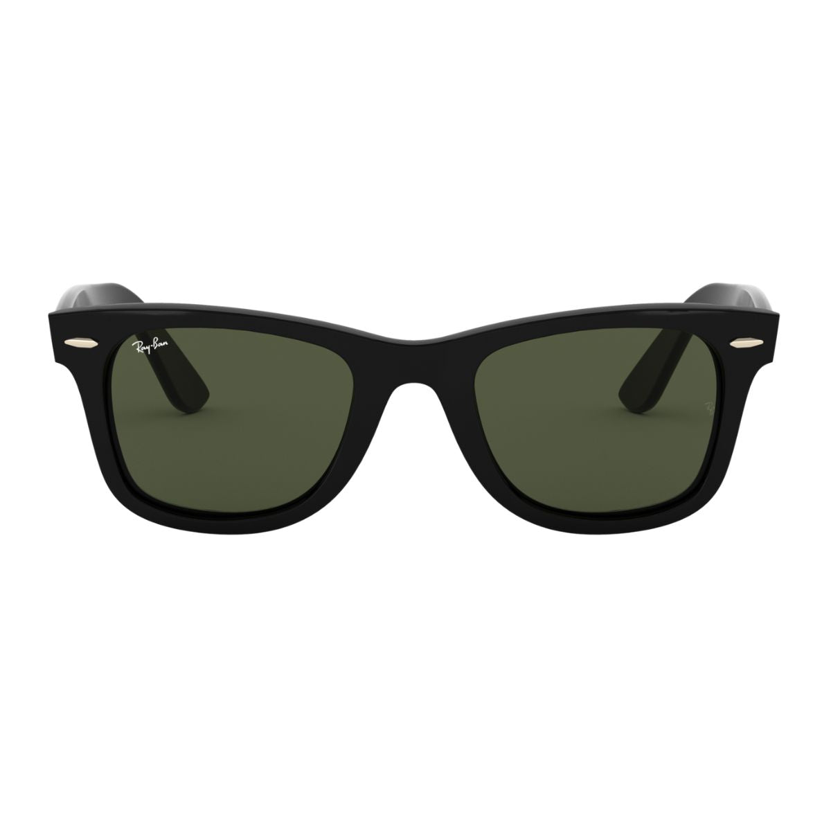 Shop Rayban Wayfarer Sunglass RB4340 601, the best-selling rayban sunglasses for men & women with UV protection and green lenses online at Optorium.