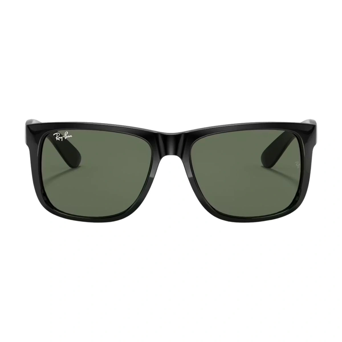 Ray-Ban Justin RB4165 601/71 black square shades front view