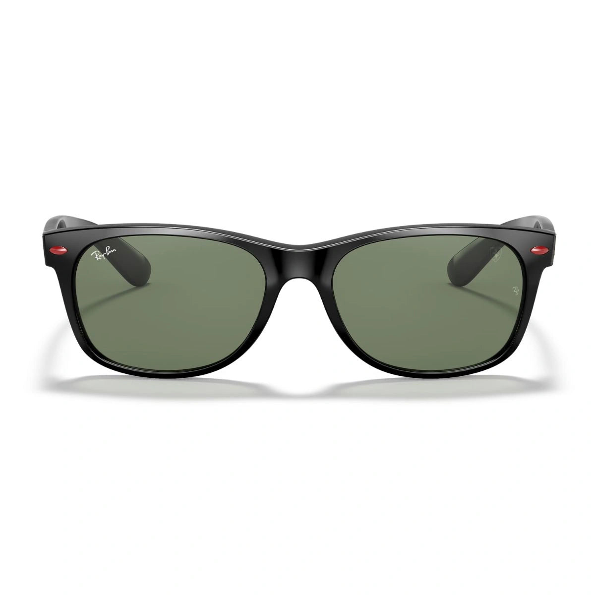 Ray-Ban RB2132-M F60131 Ferrari black New Wayfarer sunglasses front view