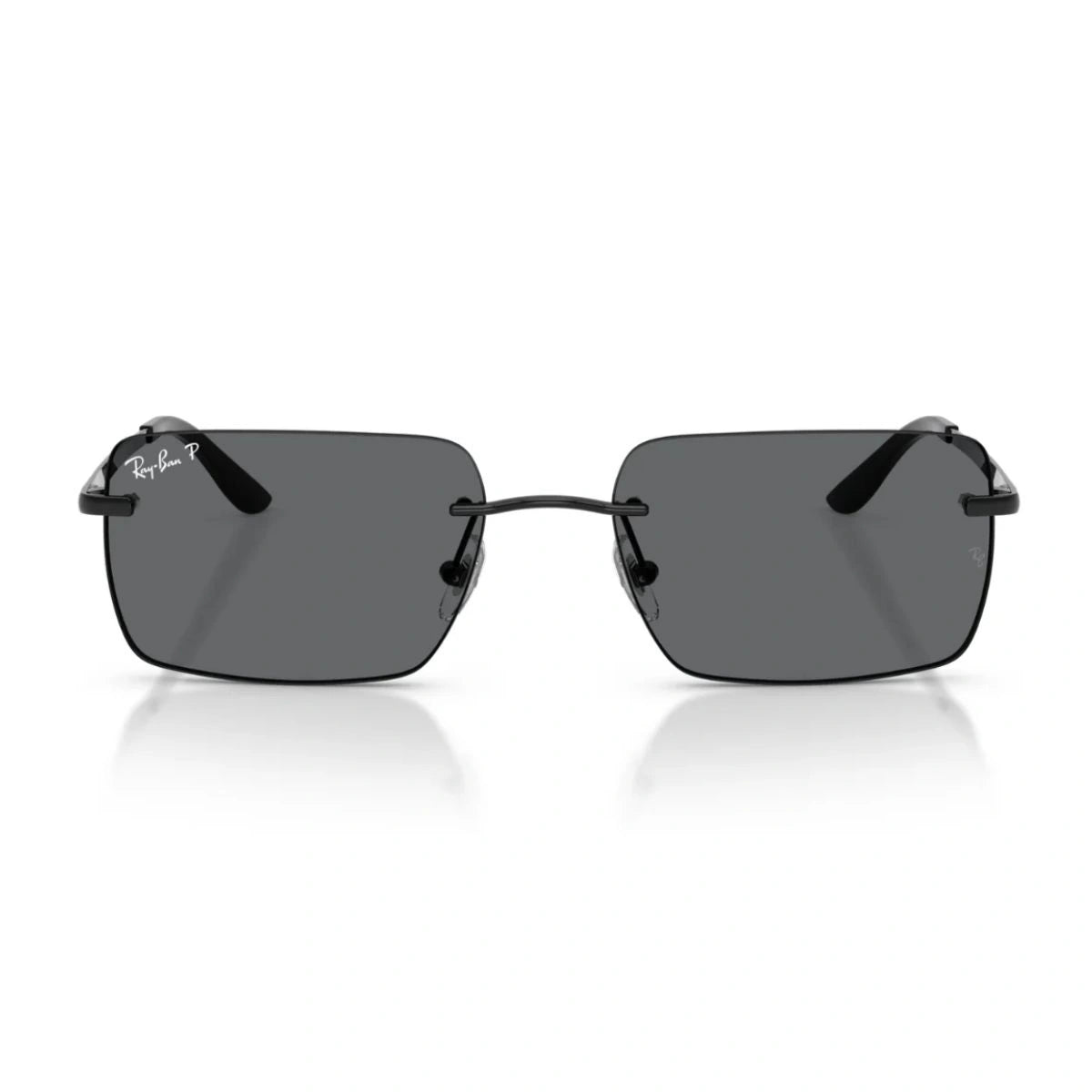 Latest Ray-Ban RB3786I 001/71 Rimless Polarized Sunglasses for Unisex Wear