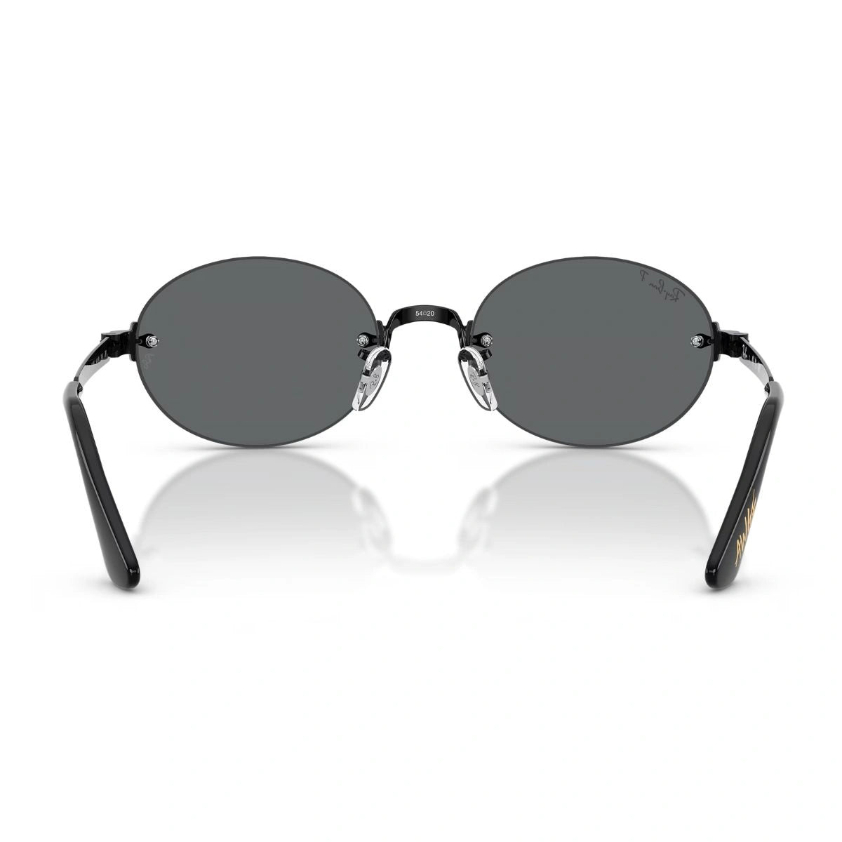 Premium black metal Ray-Ban sunglasses with AWGE temples