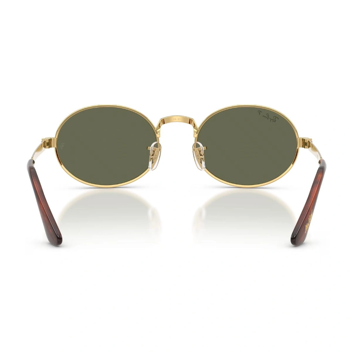 Ray-Ban RB3931 Italian designer sunglasses with polarized green crystal lenses