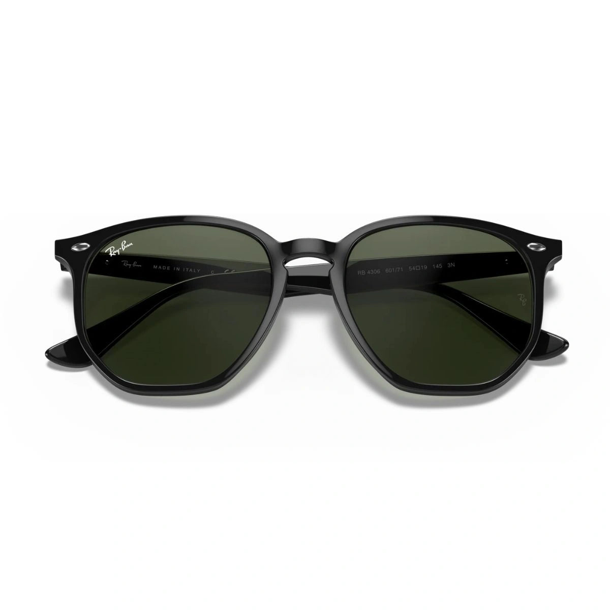 Premium Unisex Ray-Ban RB4306 Black Frame Designer Sunglasses