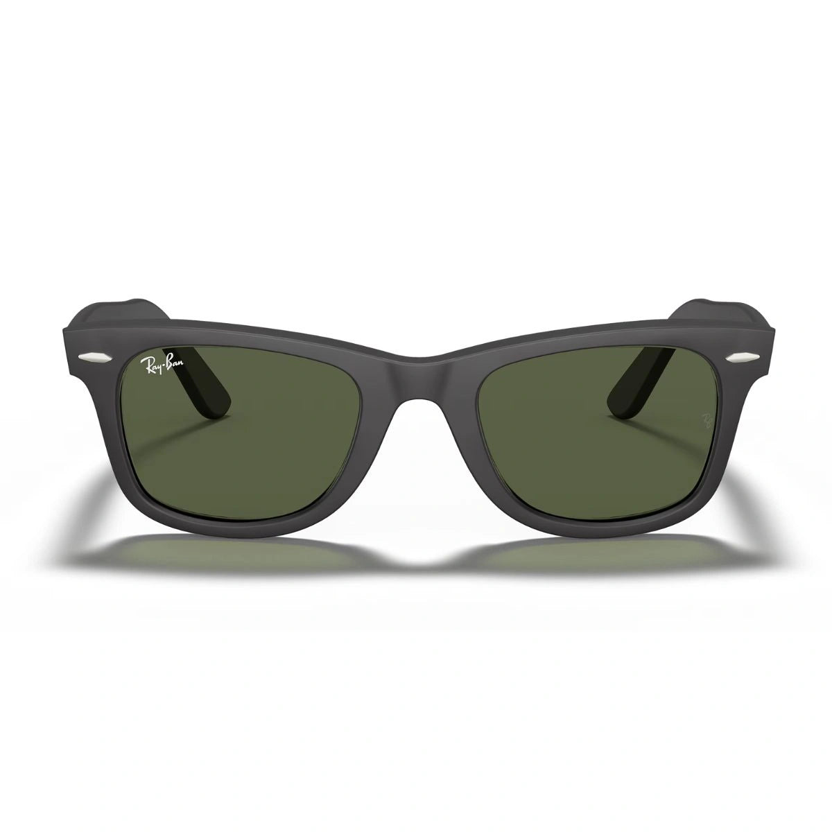Ray-Ban Wayfarer RB2140-F 901-S black square unisex sunglasses