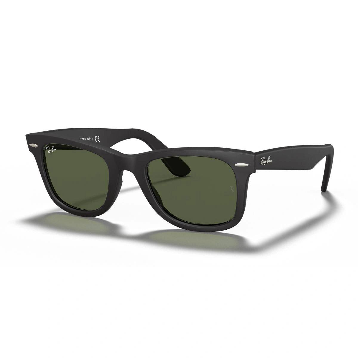Authentic Ray-Ban RB2140-F Wayfarer designer sunglasses black frame
