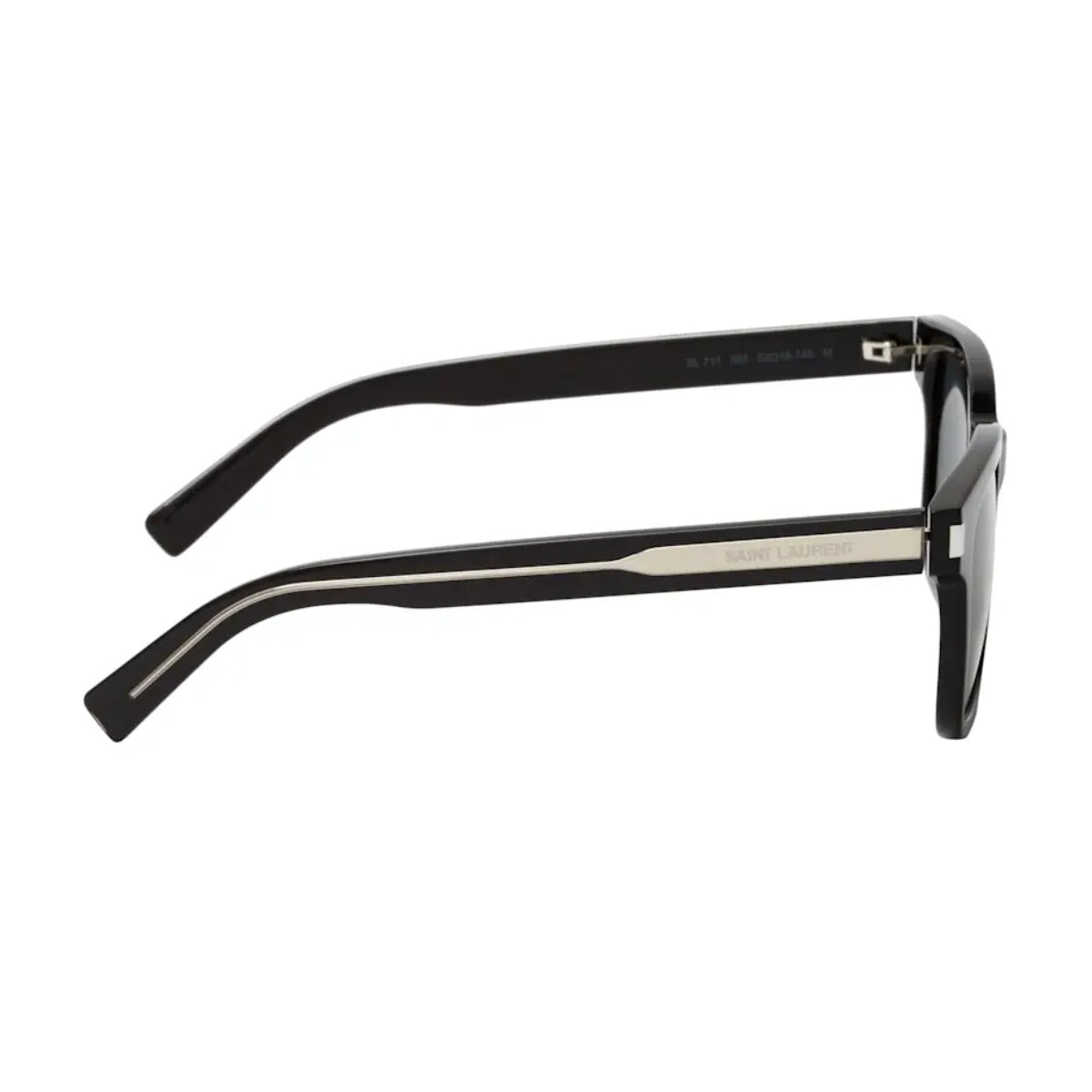 "Saint Laurent Black Square Sunglasses SL 711 001 – Luxury Eyewear for Men | Optorium"