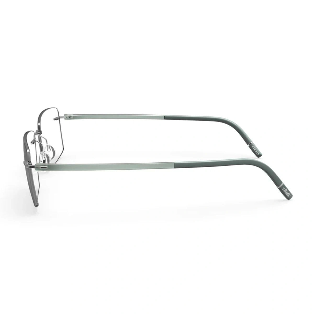 Silhouette Rimless Glasses 5567 AI 7310 Luxury Rectangle Eyeglasses