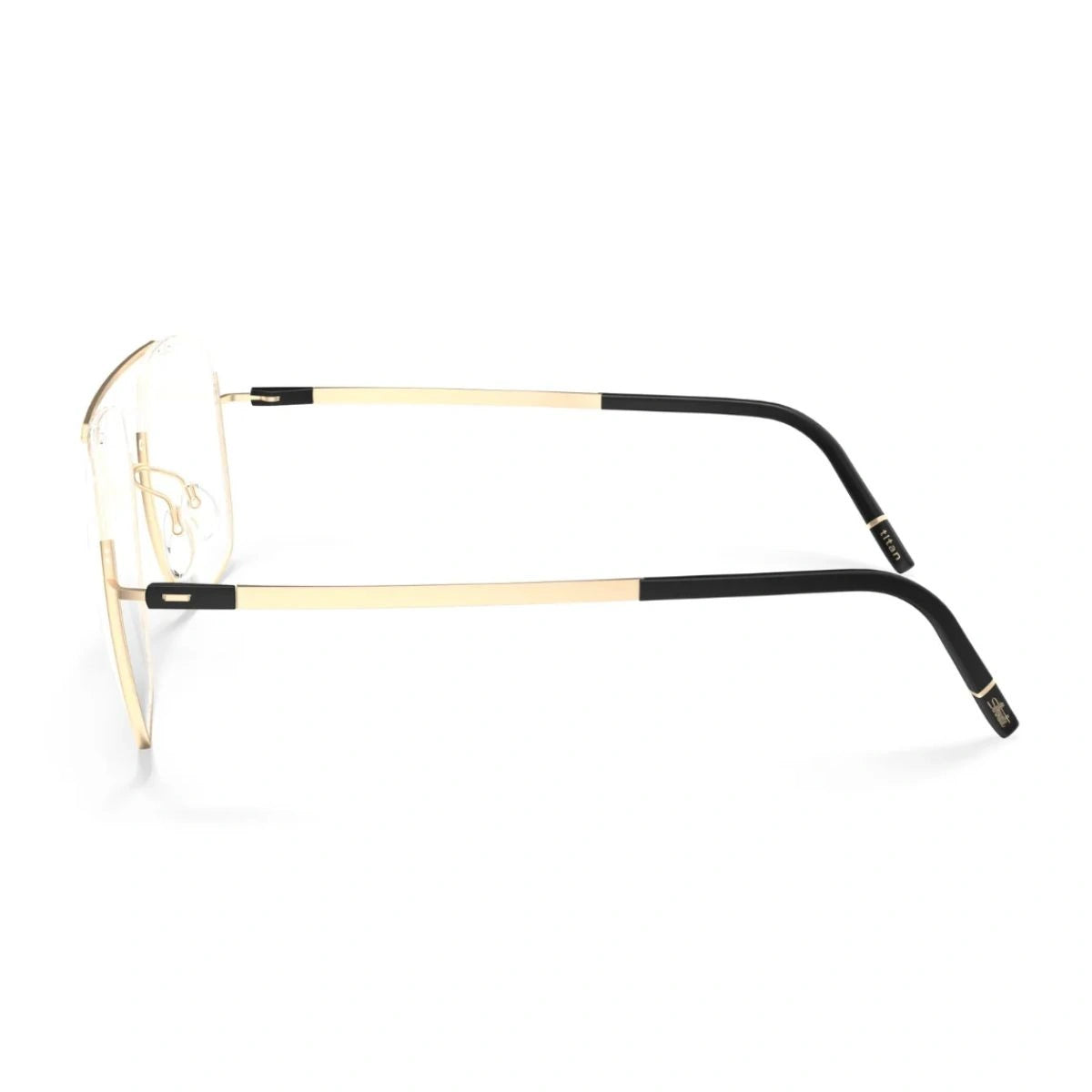 Authentic Silhouette 5570 gold titanium prescription eyeglasses for unisex