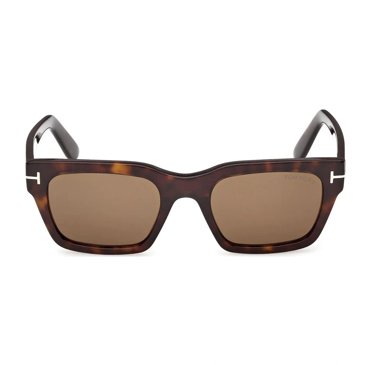 Tom Ford TF711 Fausto Havana square brown lens sunglasses