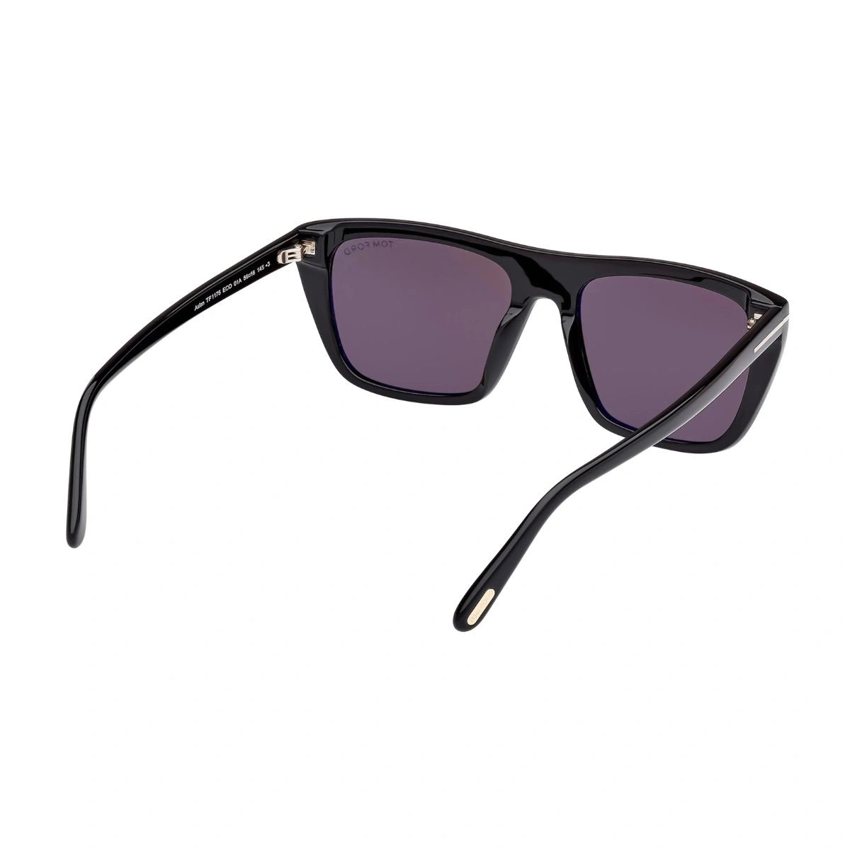 Designer Tom Ford TF1175 luxury black sunglasses with premium UV protection