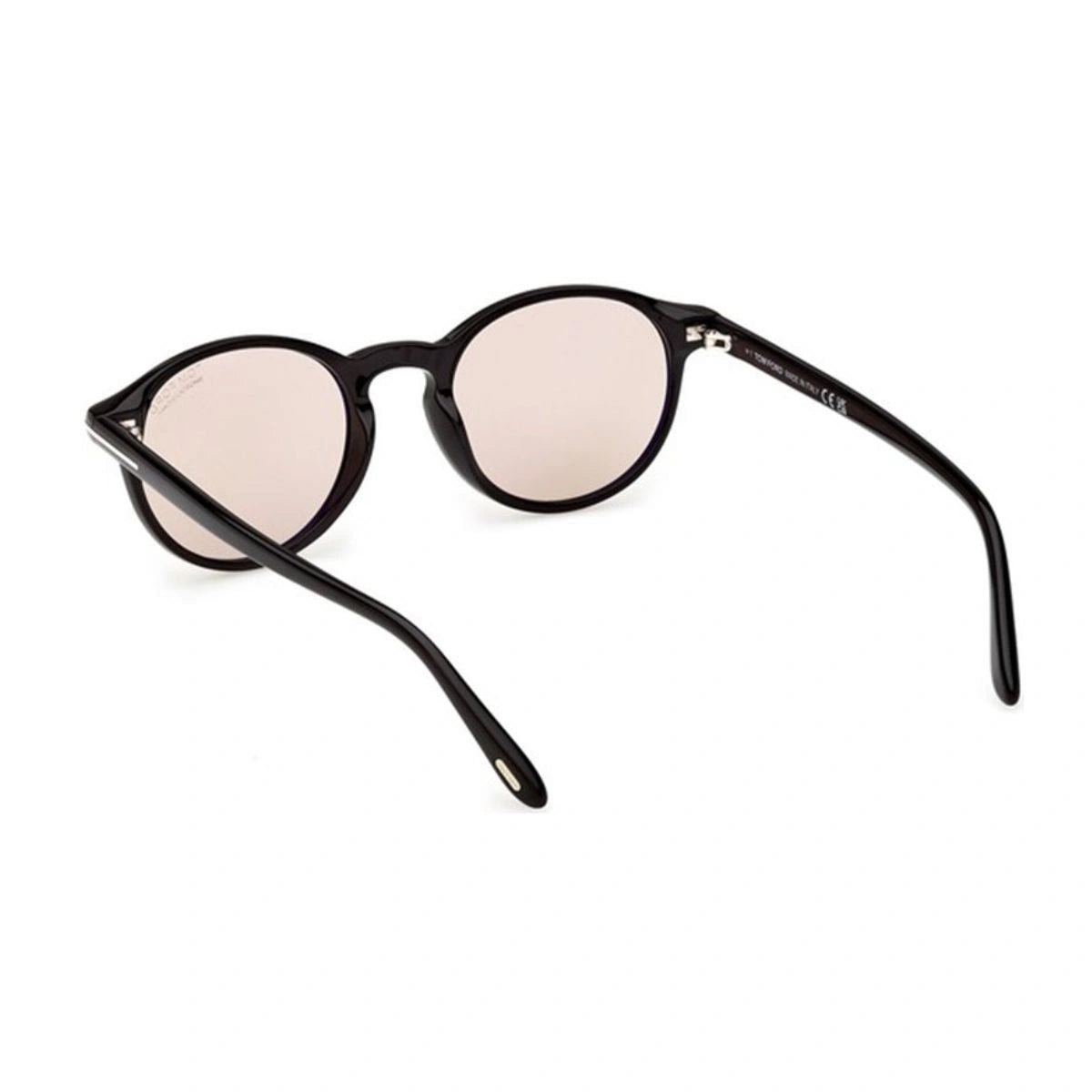 Tom Ford Prescott-02 stylish round sunglasses for men with UV protection