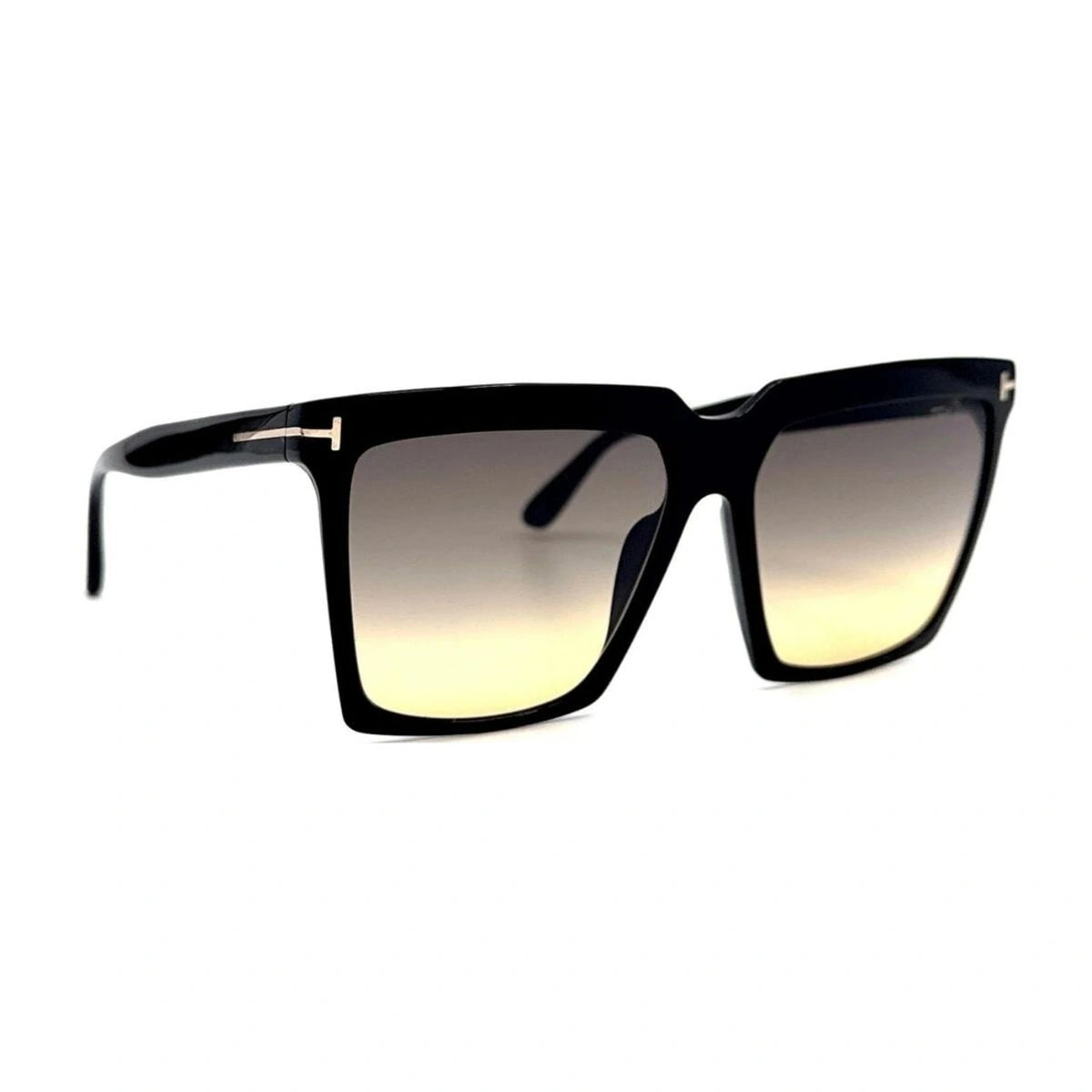 Authentic TOM FORD Sabrina sunglasses with gold T logo and UV lenses
