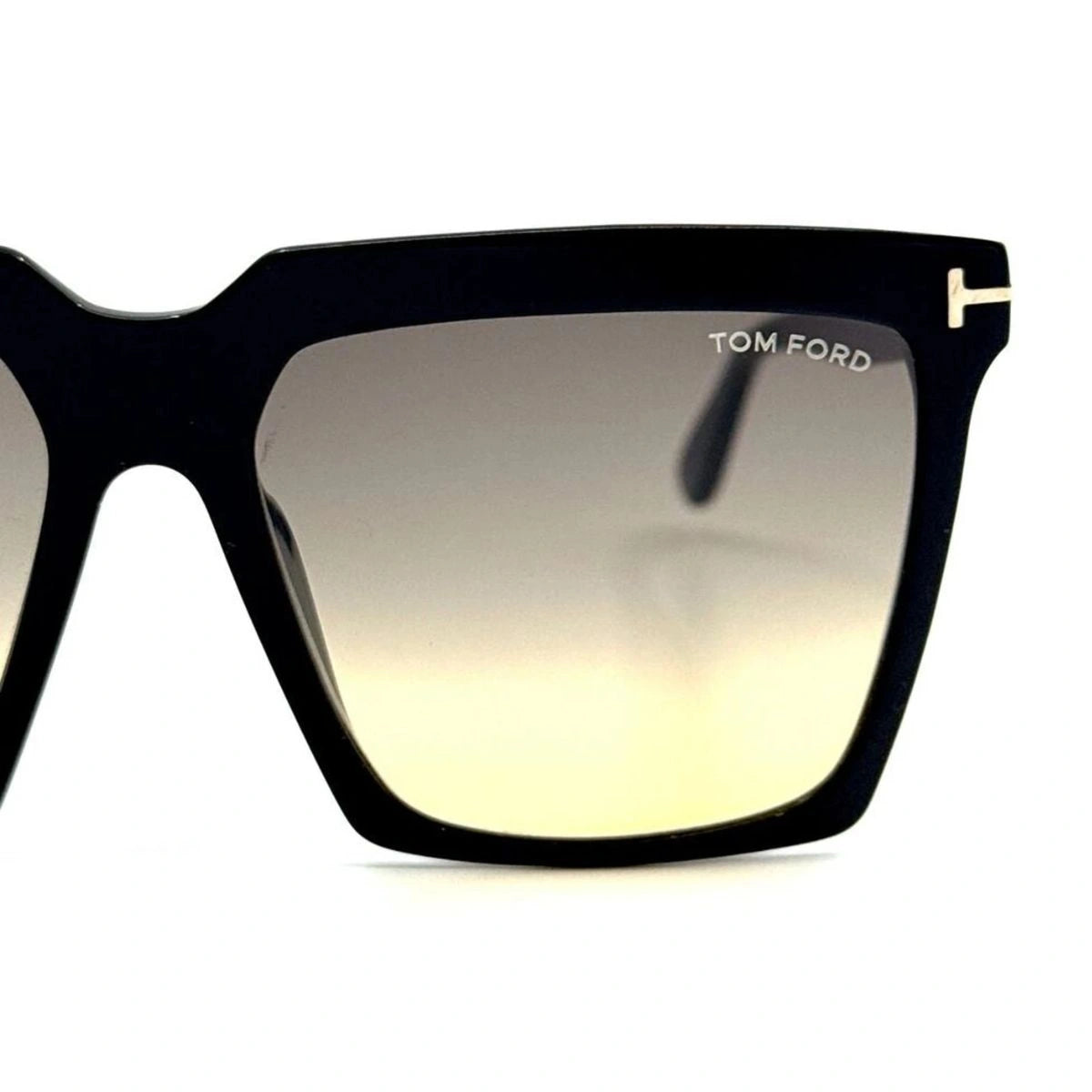 TOM FORD TF764 01B oversized fashion sunglasses for women with UV lenses