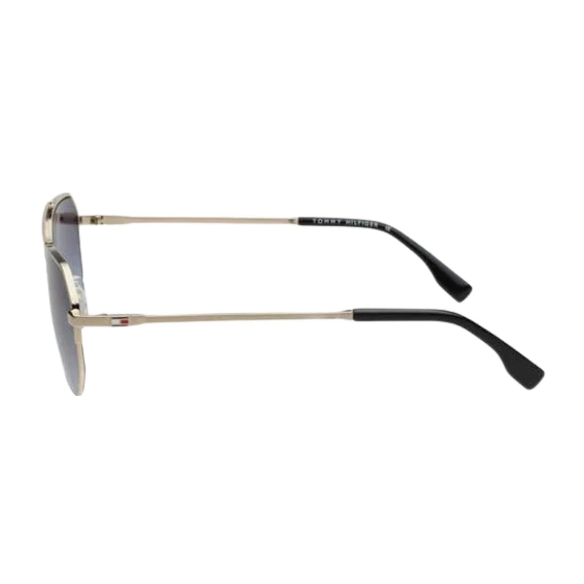 Designer Tommy Hilfiger TH7214 C5 blue gradient aviator eyewear with gold frame