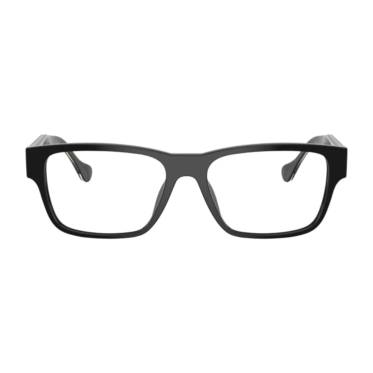 Versace Frame 3390-U GB1 black rectangle eyeglasses for women at Optorium