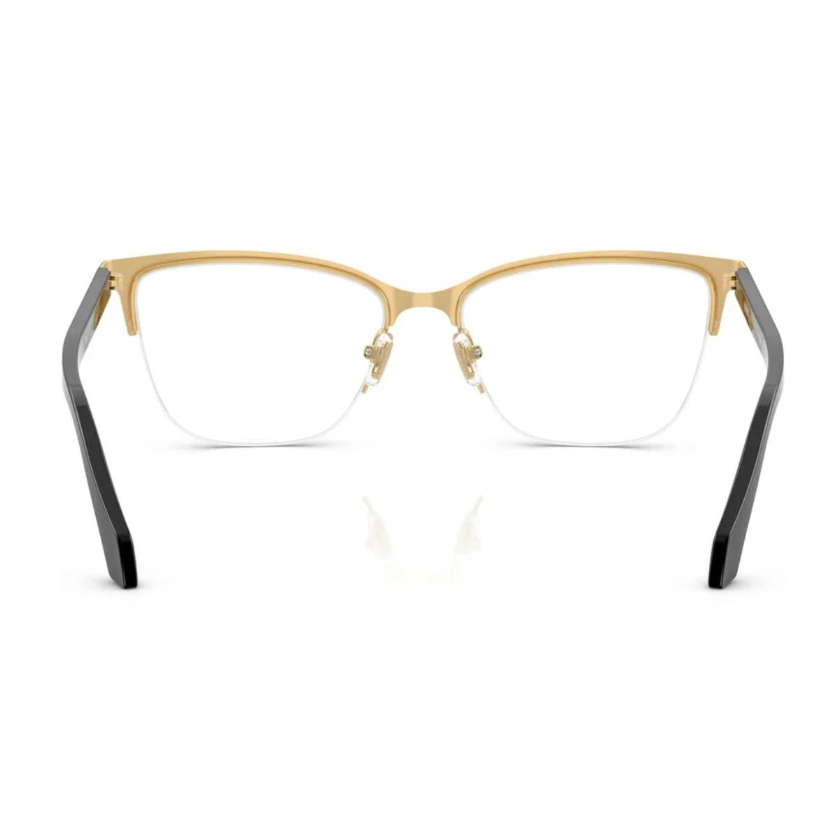 Versace MOD.1304 stylish women's prescription eyeglasses in black and gold
