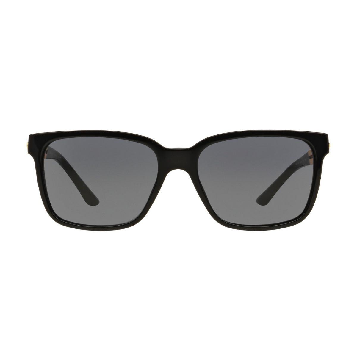"Versace 4307 GB1/87 Sunglasses for Men and Women at Optorium. Stylish black and gold shades, perfect for any gender. Shop now at Optorium."