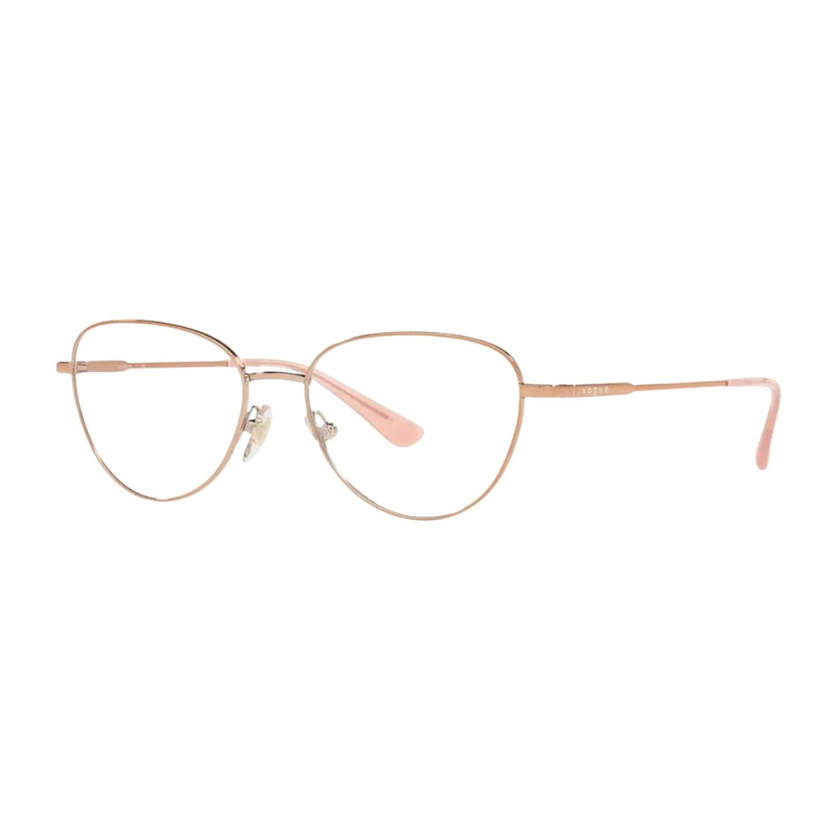 Vogue rose gold full-frame metal optical frame at Optorium