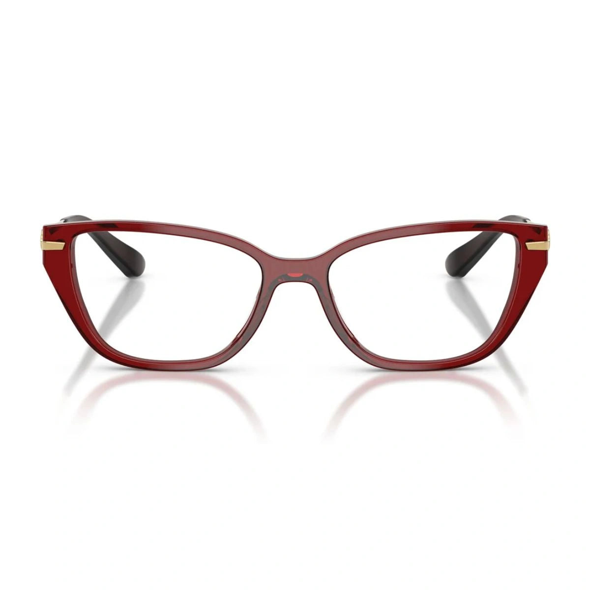 Vogue VO 5714-I 3299 maroon cat-eye eyeglasses for women at Optorium